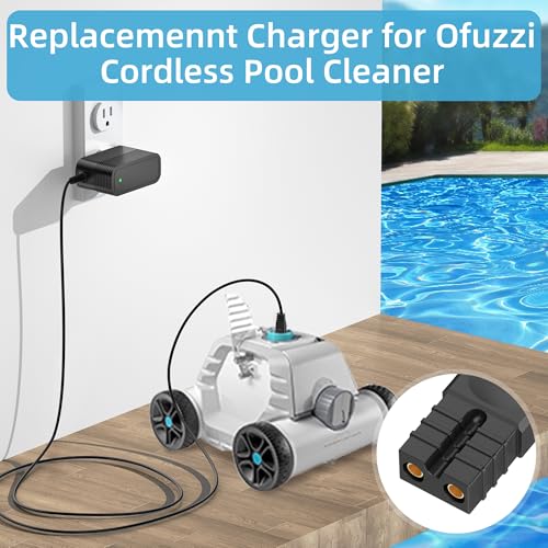 Ofuzzi Cyber Pool Cleaner 12.6V chargerCompatible Adapter Power Supply