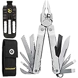 LEATHERMAN - Super Tool 300 Multi-Tool with Nylon Sheath, Stainless Steel + Leatherman Removable Bit Driver Set