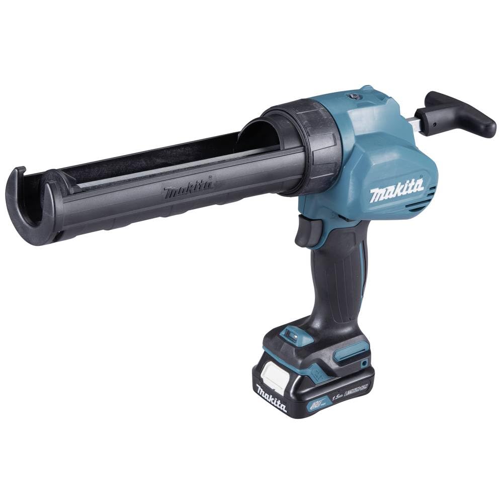Makita CG100DSYEX Akku-Kartuschenpistole – 150 W, 10,8 V, Blau, inkl. 2x Akku 1,5 Ah und Ladegerät im Transportkoffer