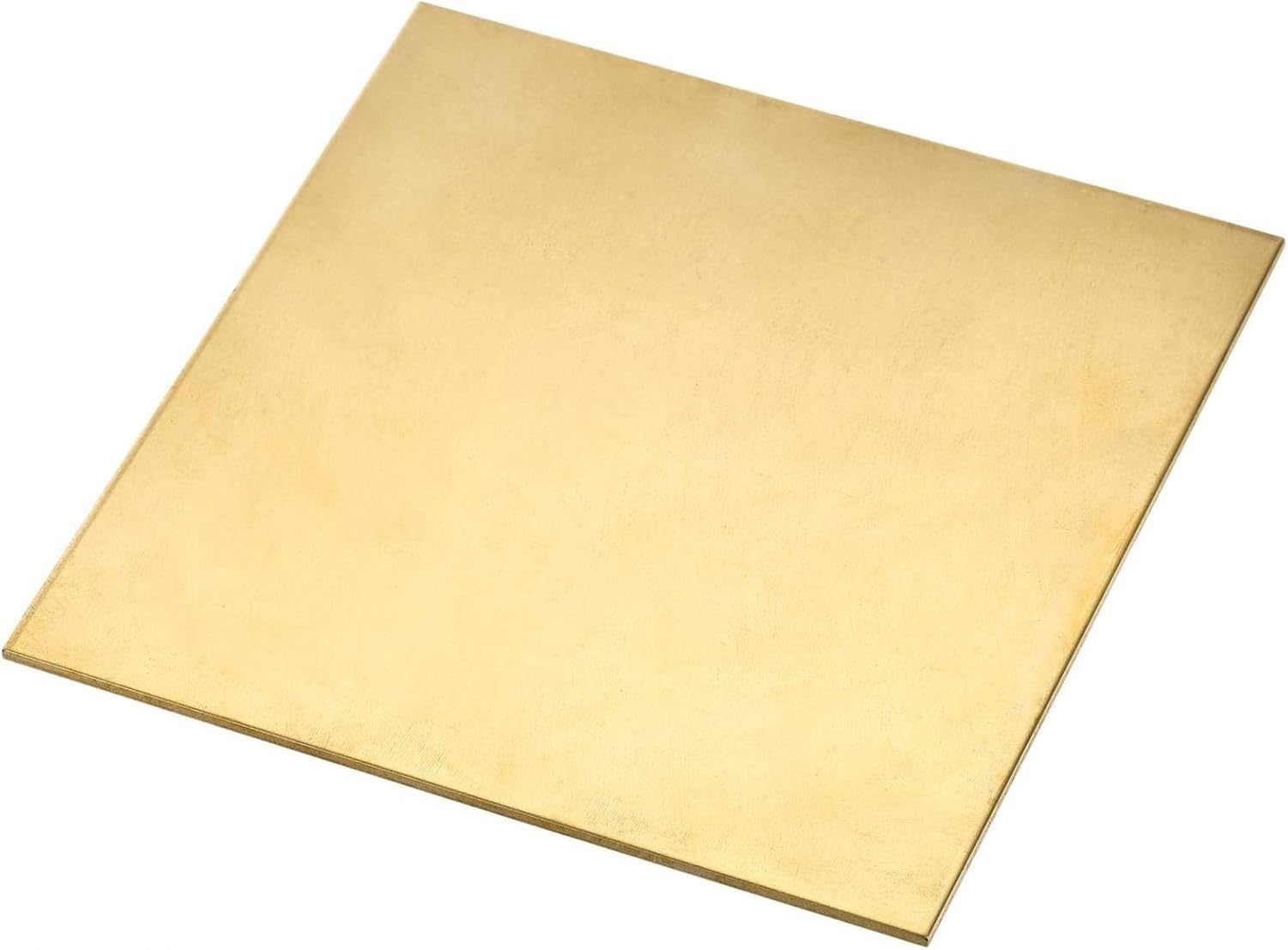 Lastra in Ottone H62 300x300 mm per Bricolage, 300x300x0.8mm, 300x300x0.8mm