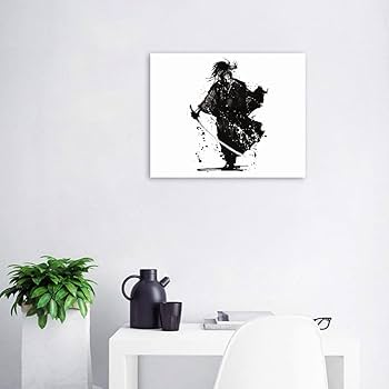 Amazon | デジタル油絵 和風 武士 超カッコいい 最強 侍 剣道 数字油絵