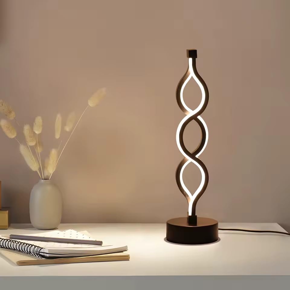 Urban London Modern Touch-Control Table Lamp - 3 Color LED Desk Lamp with USB Plug & Dimming for Upscale Hotel/Home/Office/Bedroom Design