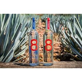 Ocho Blanco Tequila, 50 centiliter Award Winning Premium Tequila - Made Get 100% Blue Agave - Single Estate