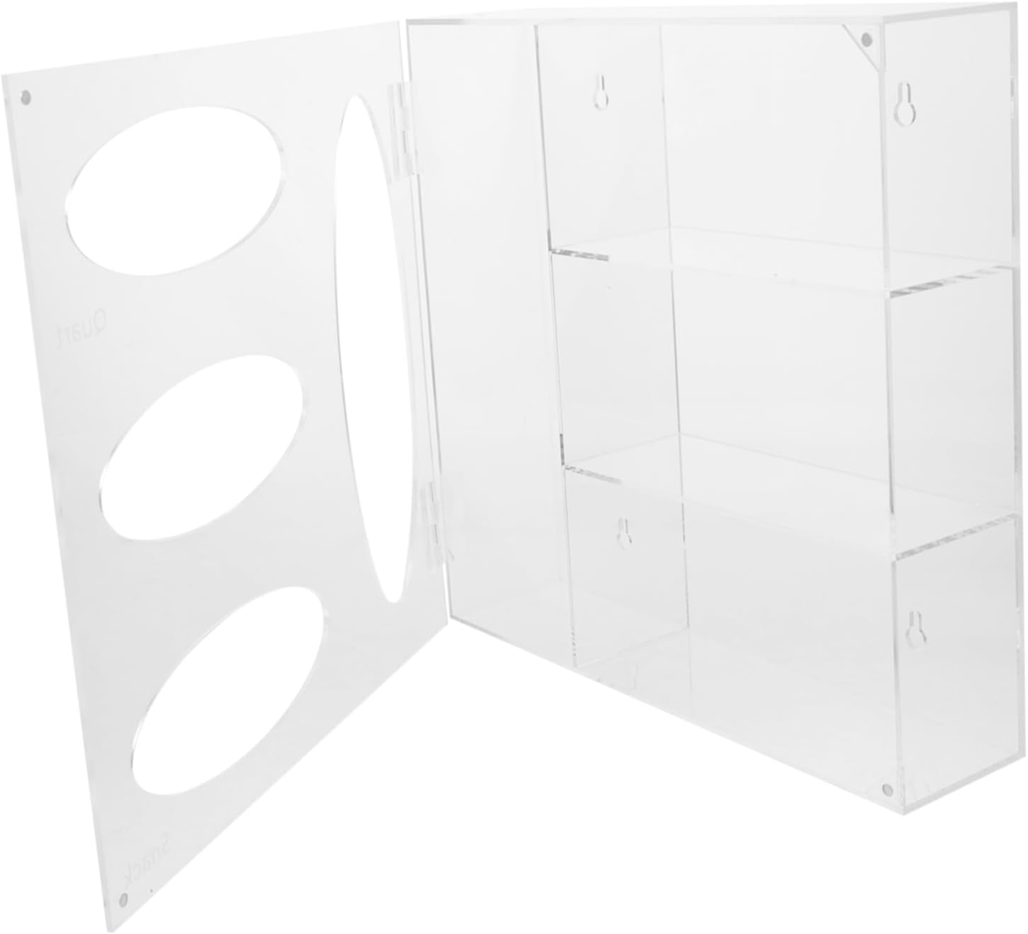 Mask Dispenser for Wall Mount Glove Holder Efficient Storage Organization Box