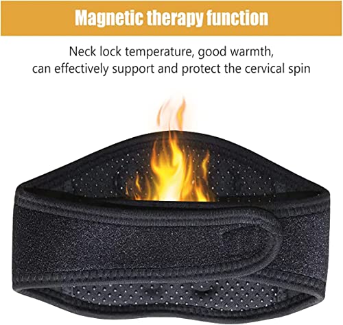 Nackenwärmer, Nackenbandage, Nackenschutz, Halswärmer, Selbsterwärmender Nackenstütze mit Turmalin und Magnet, Infrarot Wärmetherapie, Nacken Enspannung, Schmerzlinderung bei Nackenschmerzen,1pc