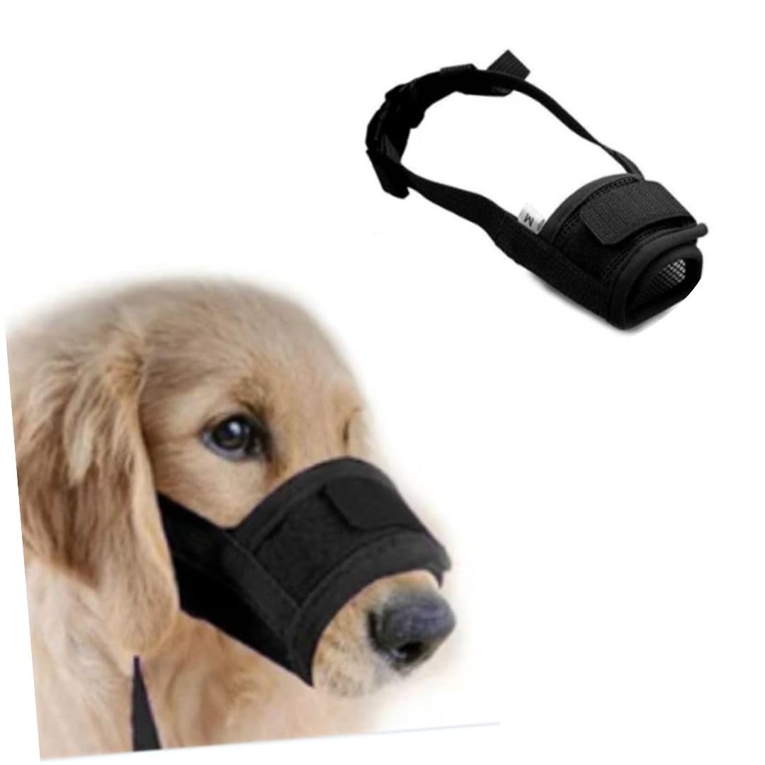 Bozal para Perros Grandes, medianos y pequeños. Bozales para Perros. Bozal antiladridos Perros. Bozal adiestramiento. (L)