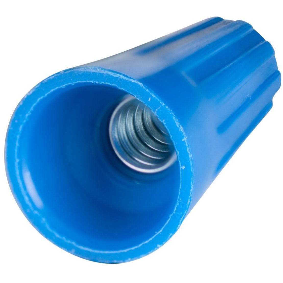 Wire Connector, Twist-On, 22-14 AWG, Blue, Extra Small, 100-Pk