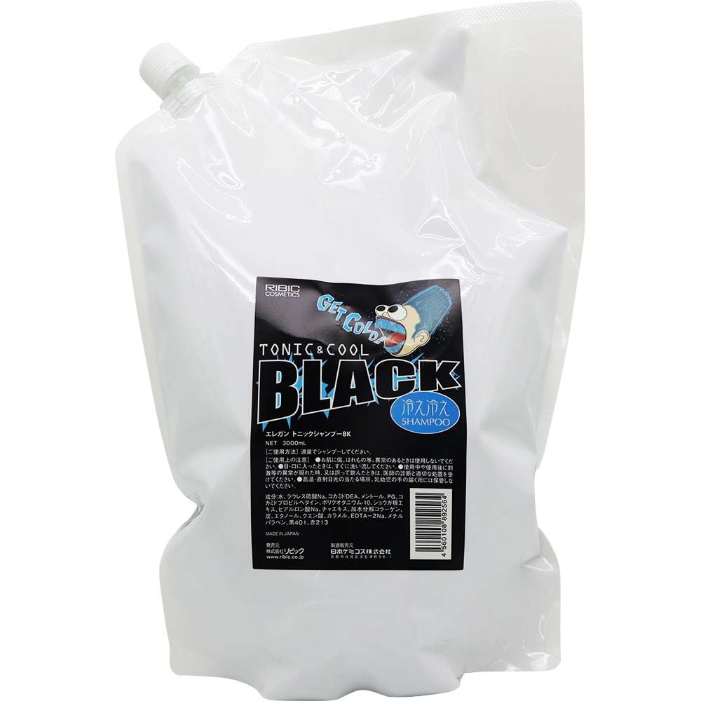 Amazon | エレガントニックシャンプー ブラック 3000ml | エレガン