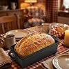 Northriver Casting 9×5 Inch Cast Iron Loaf Pan with Lid | Bread Baking Pan | Even Heat Distribution for Homemade Bread, Cake, and Meatloaf | 2 Piece Set #4
