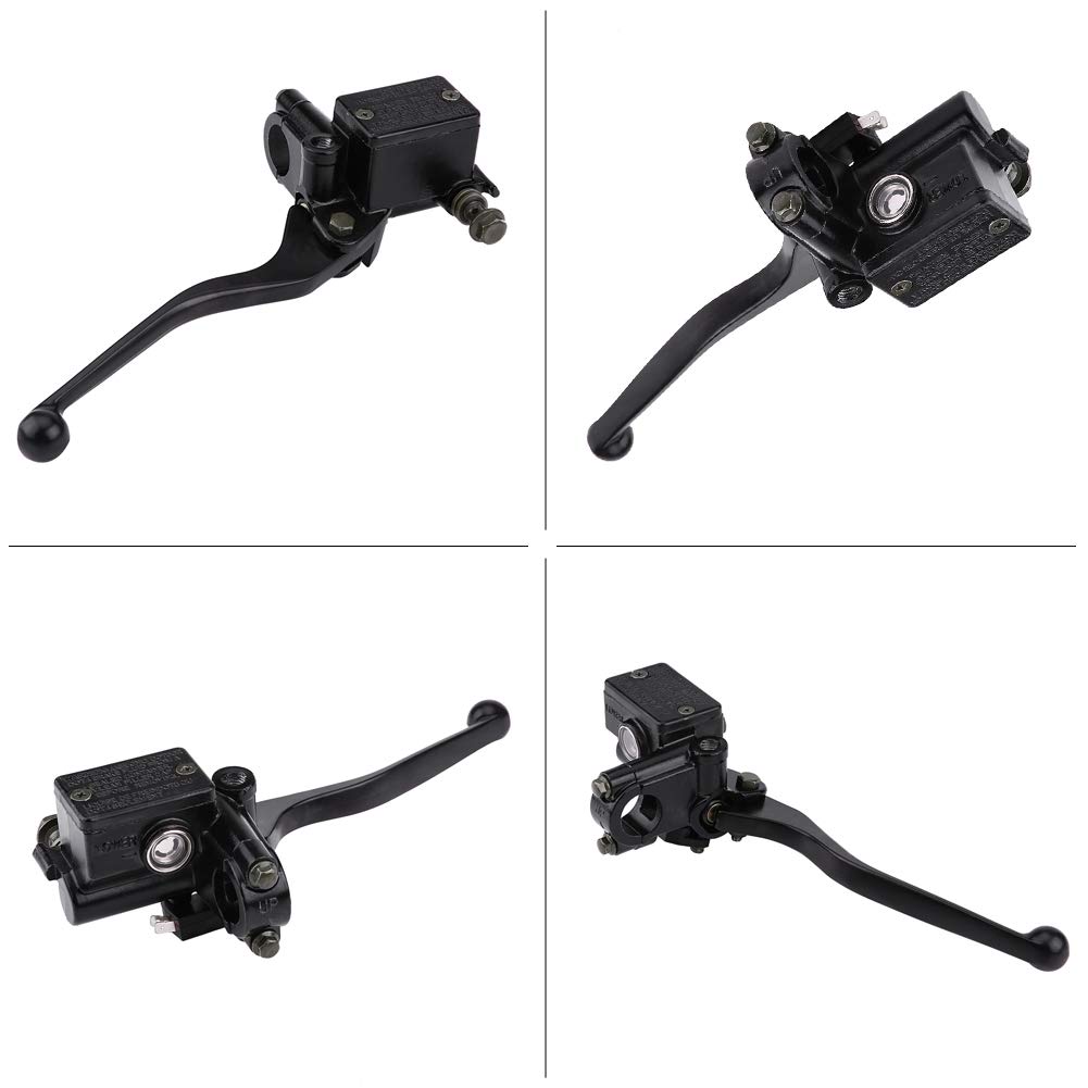 Universeller Rechter Hauptbremszylinder für ATV-Motorräder mit Premium-Qualität, Verstellbarem Design, Guter Bremsleistung, Universell Passend für Kawasaki KL600 KLR250 650 300