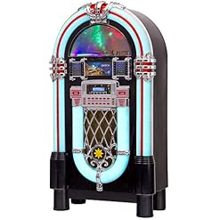 Lacoon – Jukebox GoldenAge XXl – Chaîne stéréo rétro années 50 – Port USB, SD, AUX, MP3, lecteur CD, connexion Bluetooth… - Les Beatles, Paul McCartney, John Lennon, RIngo Starr, George Harrison Lacoon - Jukebox GoldenAge XXl - Chaîne stéréo rétro années 50 - Port USB, SD, AUX, MP3, lecteur CD, connexion Bluetooth… – Image 3