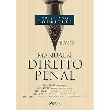 Capa do livro Manual de Direito Penal - 4ª Ed - 2024