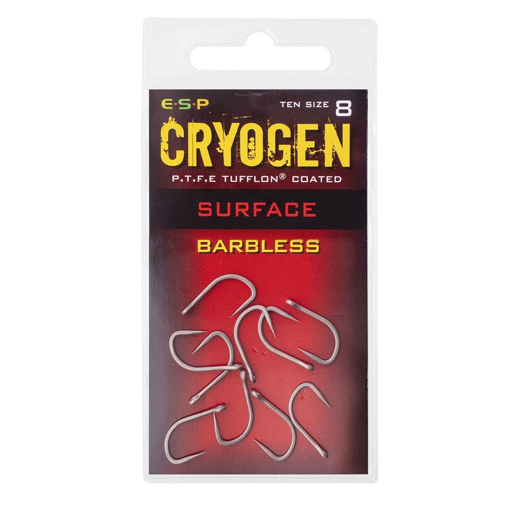 ESP Cryogen Surface Hook Barbless: 8