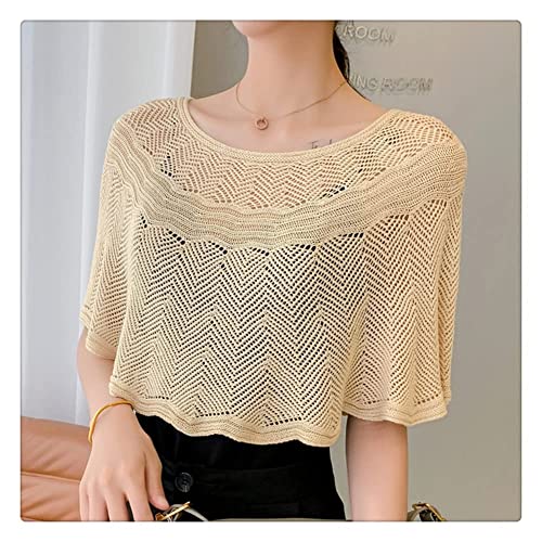 Ice Silk Sun-Proof Shawl - Cute Scarf With Pearl Clips By Knitted Shawl Cool Hood2