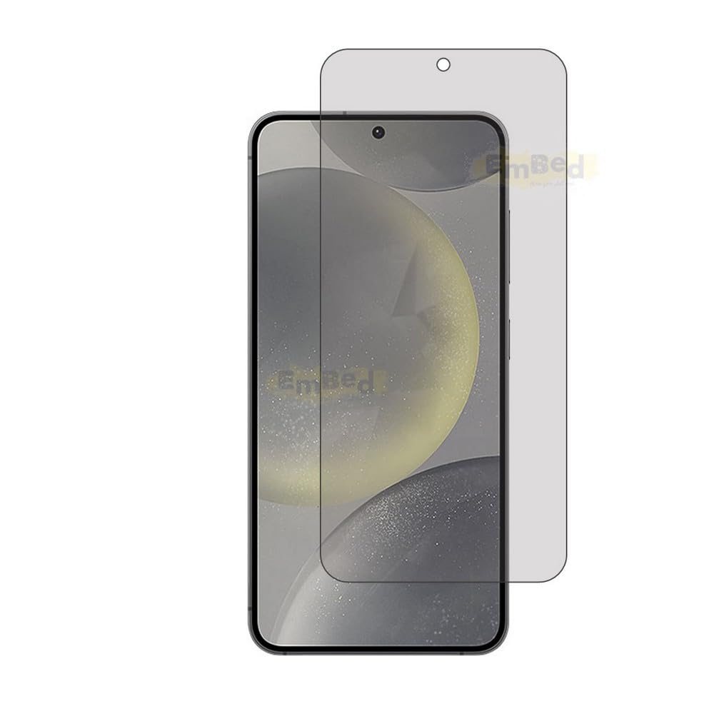 Embed Matte Fiber Screen Guard for Samsung Galaxy S24 | Anti-Glare, Smooth Touch, Scratch Resistant, Bubble Free, with Installation Kit