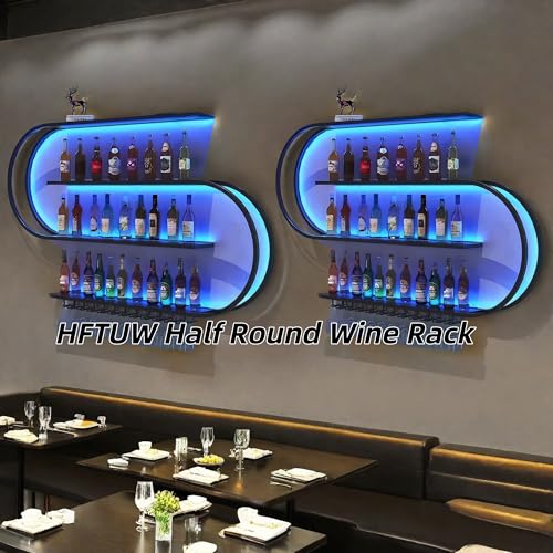 Étagère à vin murale compacte pour optimiser vos petits espaces