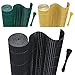 Produktbild AufuN Sichtschutzmatte PVC 90x800cm - Sichtschutzzaun Anthrazit Windschutz fur Garten Balkon und Terrasse (90x800cm,Anthrazit)