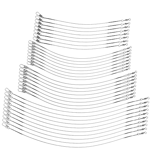 Totority 100pcs cable resistente para pesca miniatura 1