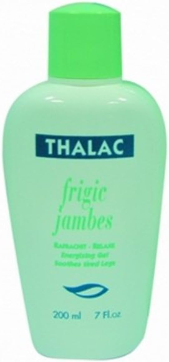 Thalac Frigic Jambes Cool Refreshing Soothing Gel For Legs And Feet (Salon Size) 200 ml 6.7 oz