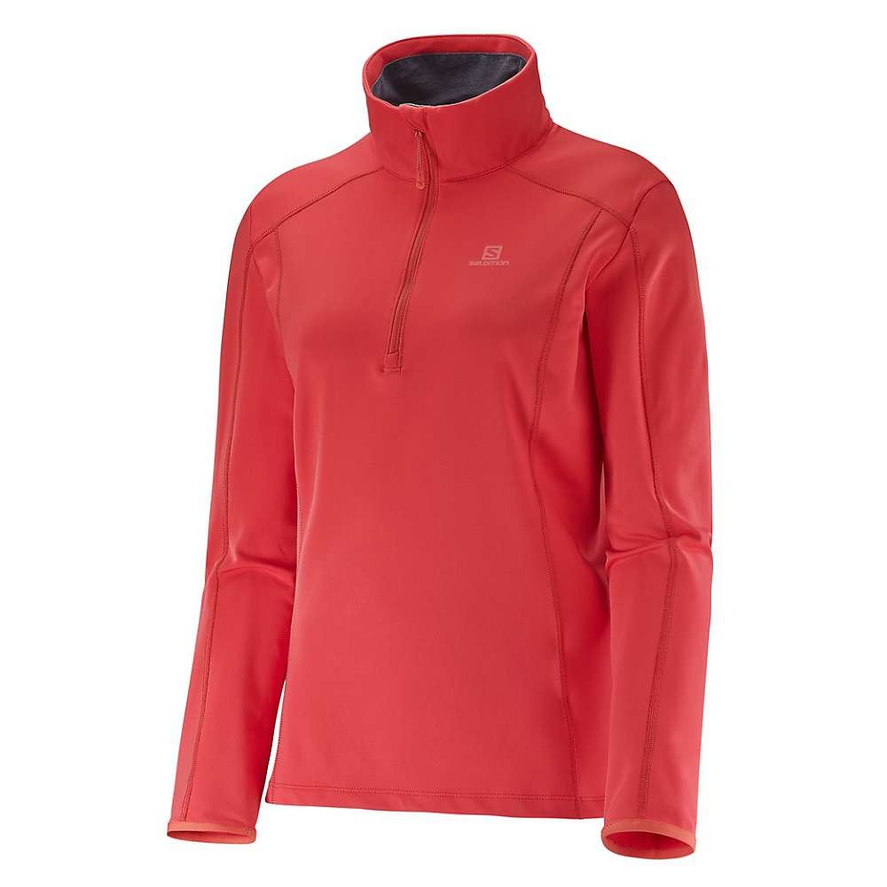 Salomon Discovery HZ Midlayer Jacket - Women's Infrared XL
