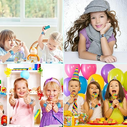 Braccialetti Slap per Bambini,10Pezzi Bracciale