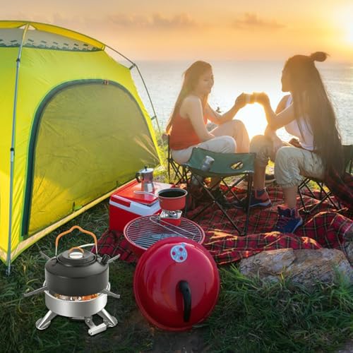 Réchaud de camping compact résistant pour la randonnée - 3