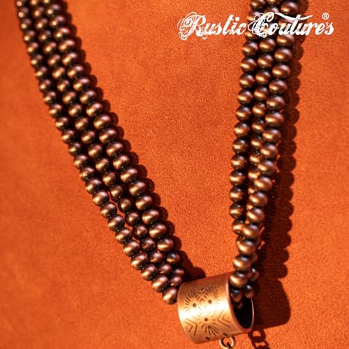 Image of Montana West Rustic Couture's Western Jewelry Set for Women Cowgirl Vintage Western Necklace Earring