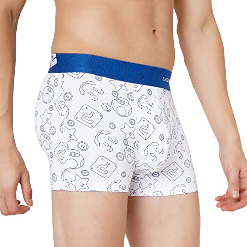 Image of Underjeans Men's Cotton Blend Trunks (UJNPTS050Black)