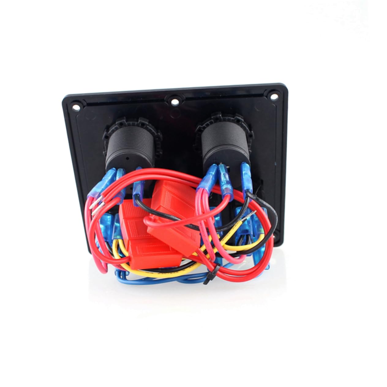 GLEAVI Operated Waterproof Marine Switch Blue Panel 12v-24v Dc Abs Plastic Power Socket Easy Install