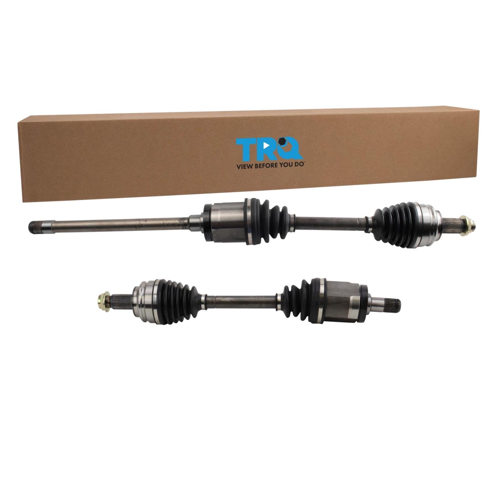 TRQ Front CV Axle Shaft Assembly Set