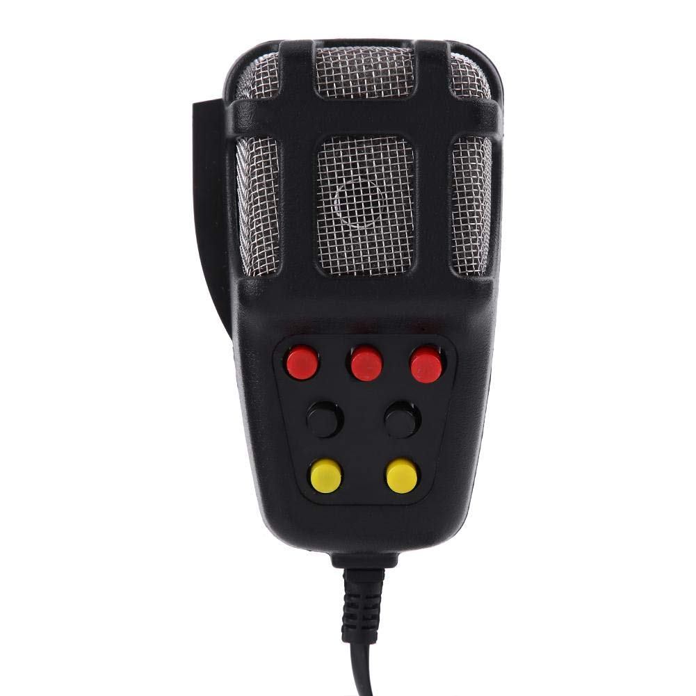 Altavoz para automóvil, 7 sonidos Altavoz o para automóvil 12 V Universal Altavoz automático para automóvil Sirena bocina Sirena advertencia automóvil Sirena de advertencia emergencia