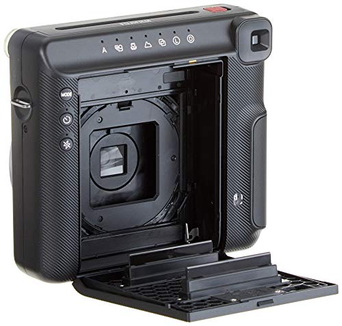 Fujifilm Instax SQ 6 EX D Sofortbildkamera, Ruby Red & Instax Square Frame WW1 Colorfilm, schwarz – Bild 5