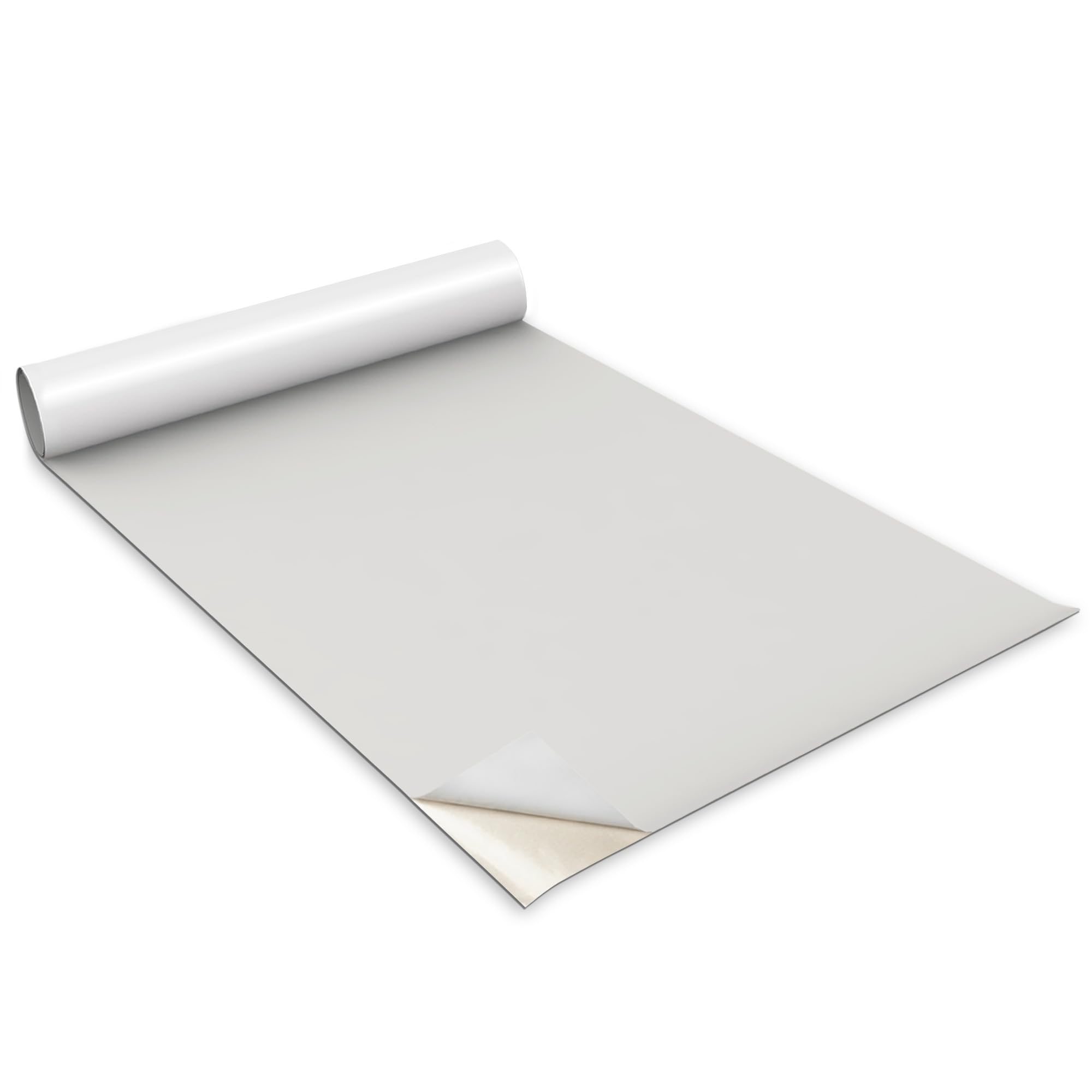 Papel pintado gris de 100x50 cm autoadhesivo mate para muebles y cocina