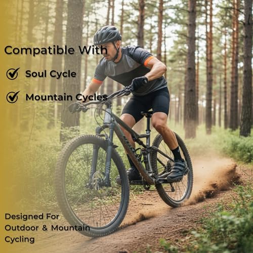 Image of Tommaso Mens Cycling Shoes - SPD Compatible Outdoor, MTB, Gravel & Mountain Bike Shoes - Walkable Design - Cleats Not Included