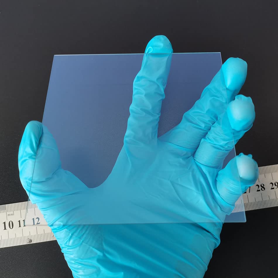 Image of ITO Coated Conductive Glass Substrates 100mmx100mm Slides superconducting Low Resistance 7 ohm /sq (6 Pcs)