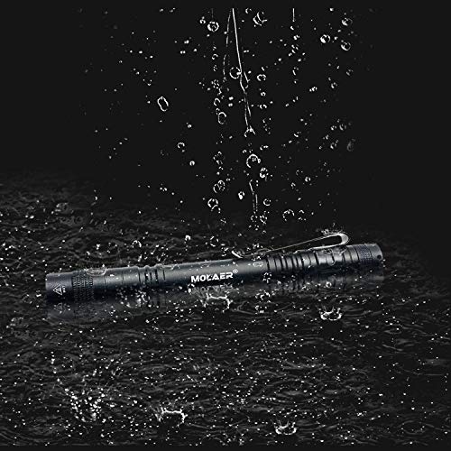 Molaer Uv Black Light Flashlight 2-Pack Mini 395Nm Blacklight Pen Light For Leak, Pet Urine, Bed Bug, Scorpion, Hotel Inspection, Dry Stain And Dye Detector #TOP4
