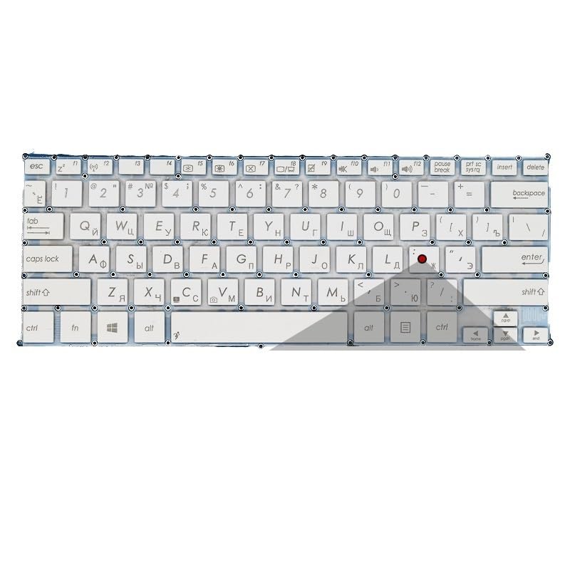 Clavier ordinateur portable américain pour ASUS VivoBook Q200E S200E X201