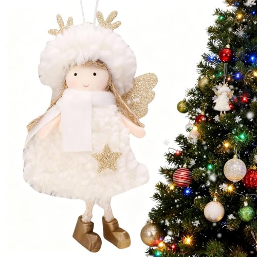 IMIKEYA Weihnachtsengel Mädchen Weihnachtsanhänger Minifiguren...