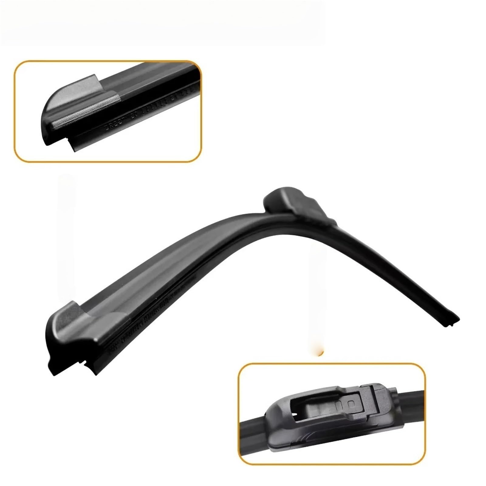 Spazzole tergicristallo per auto Spazzola Tergicristallo Per Auto In Gomma Morbida Senza Ossa | Spazzola tergicristallo per auto morbida disossata(1PC 22Inches 550mm)