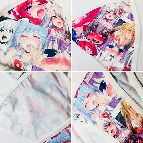 Sinroyee Cute Micro Bikini Japanese Anime Bra And Panty Set Cosplay Thong Bikini Lolita Cartoon Pictures (Red) #TOP4