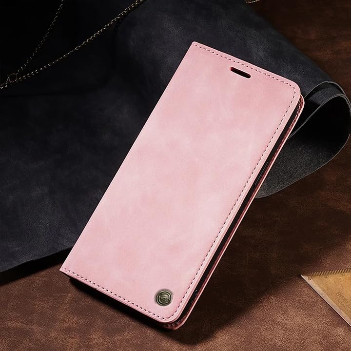 ClickCase for iPhone 8 Plus Sheepskin Series Faux Leather Wallet Flip Case with Video Stand & Magnetic Closure Lightweight Flip Cover for iPhone 8 Plus (Pink) (B0D8Q2CFYW) Amazon Price History, Amazon Price Tracker