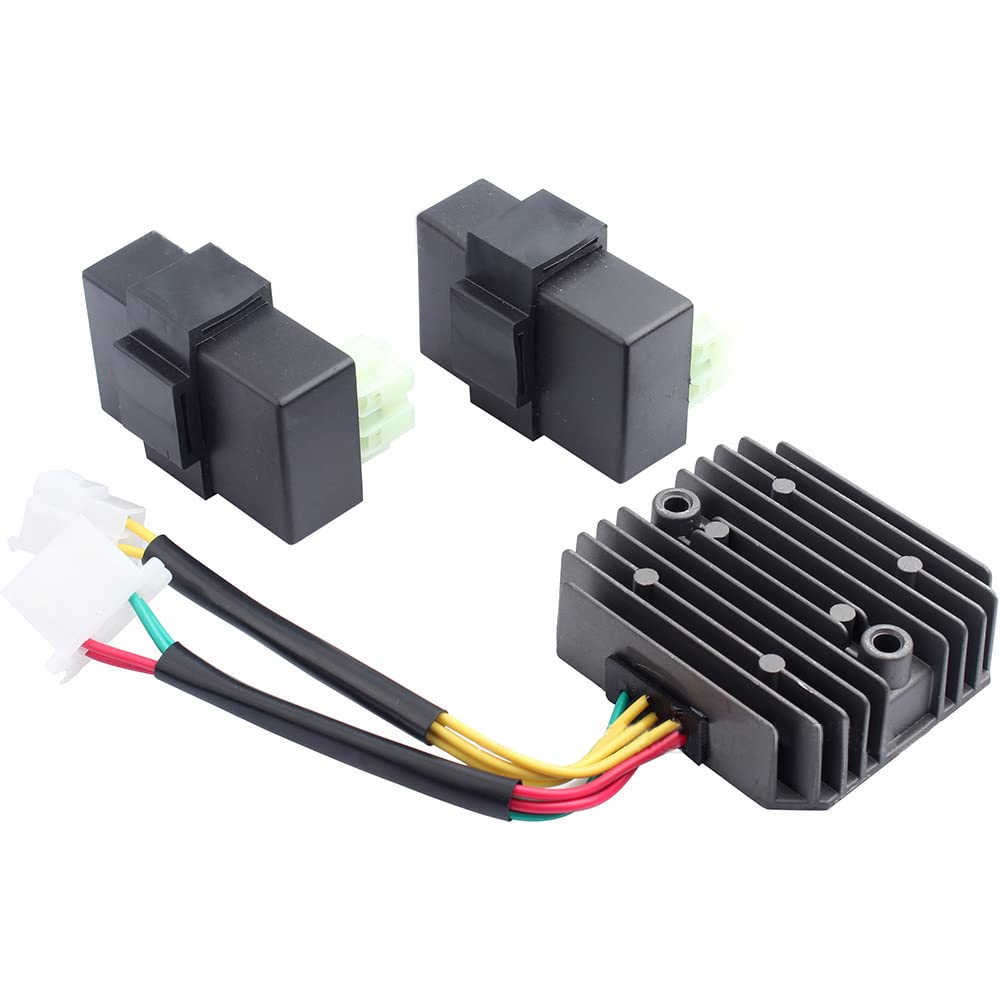 Riloer Zestaw prostownika regulatora CDI pasuje do Ho-nda XL 600 V Transalp XRV 650 Afryka