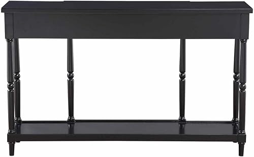 Miniatura 5 de Convenience Concepts Cheyenne - Mesa consola, color negro