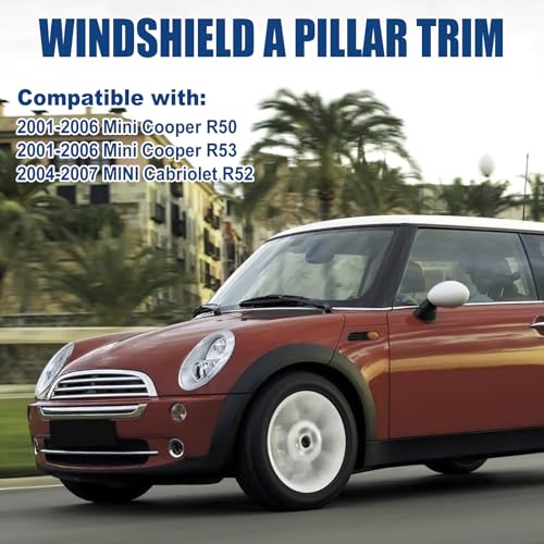 Moldura de parabrisas para solucionar entrada de agua en Mini Cooper 2