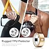 Snyeest 10 Pack Cover Compatible for Oura Ring 4/Gen 3 Heritage/Gen 3 Horizon,(NOT Compatible with Oura 4 Ceramic),Charging Directly,Rugged TPU Elastic Finger Protector for Workout Women Men-Size 8 #4