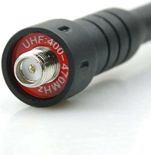 Miniatura 7 de Paquete de 2 antena universal Walkie Talkie SMA-Hembra UHF Antena para Baofeng UV-5R Retevis Kenwood HYT Radio bidireccional