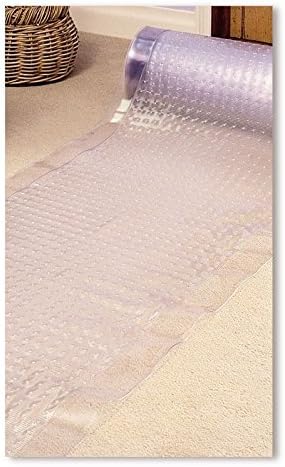 New 27" x 144" Vinyl Non Skid Ribbed Floor Protector Carpet Runner Made in USA