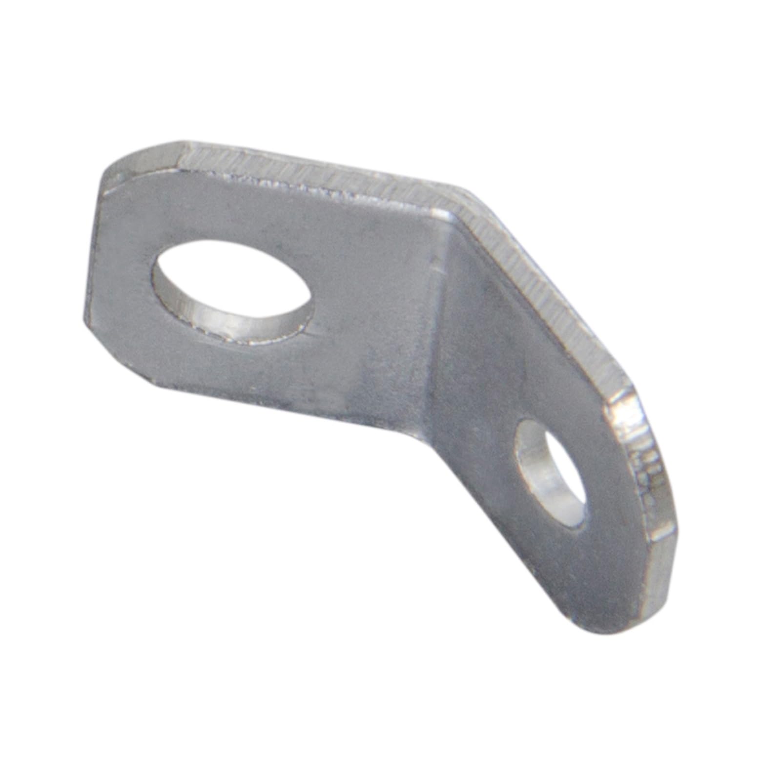 Fonfou Silver 20Pcs 135 Degree 1.5Mm Thick Zinc Plating Iron Material Metal Corner Bracket For Board Connect Anti-Tip Strap Connect