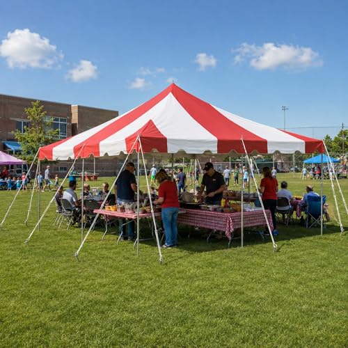 Party Tents Direct 20'x20' Weekender Standard Canopy Pole...