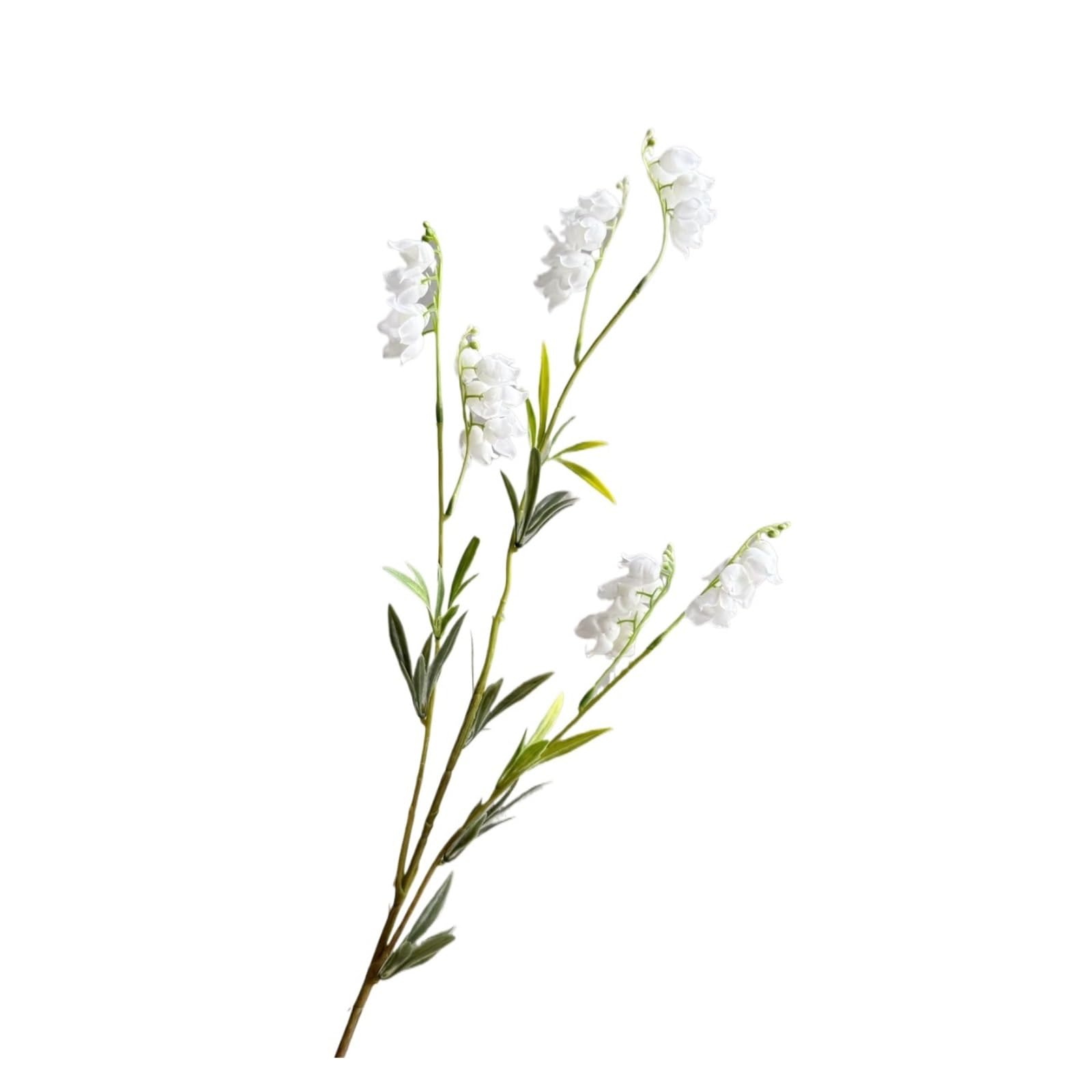Casetlong 5Pcs Artificial Flower Wedding Decor Bouquet Accessories Party Table Home(White)
